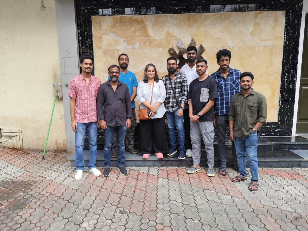 2019 batch editing students with Bollywood editor Dipika Kalra at Pixel D Studio , Andhery West
