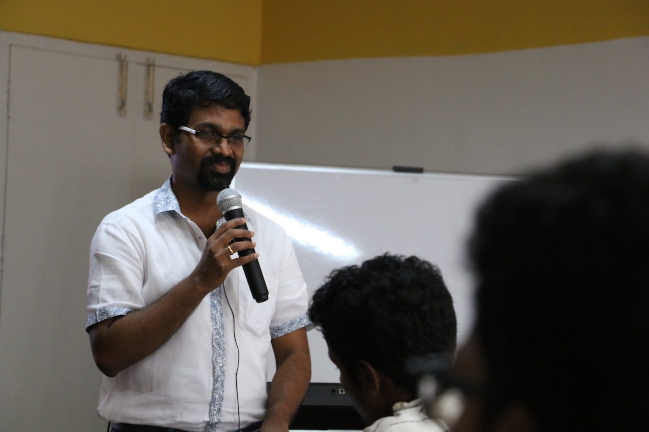 Batch 2014 Music Production workshop by Alphons Joseph