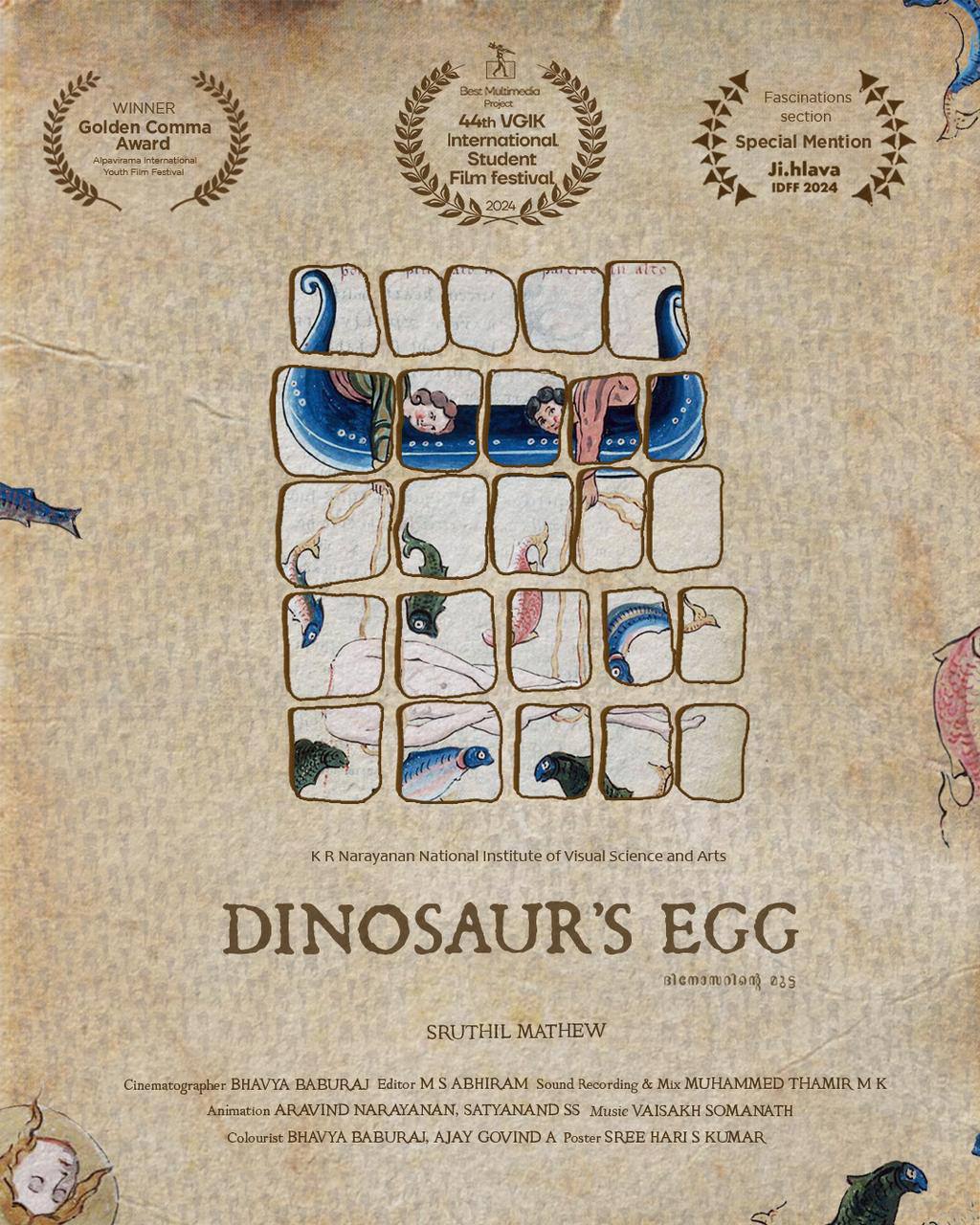 Dinosaurs egg