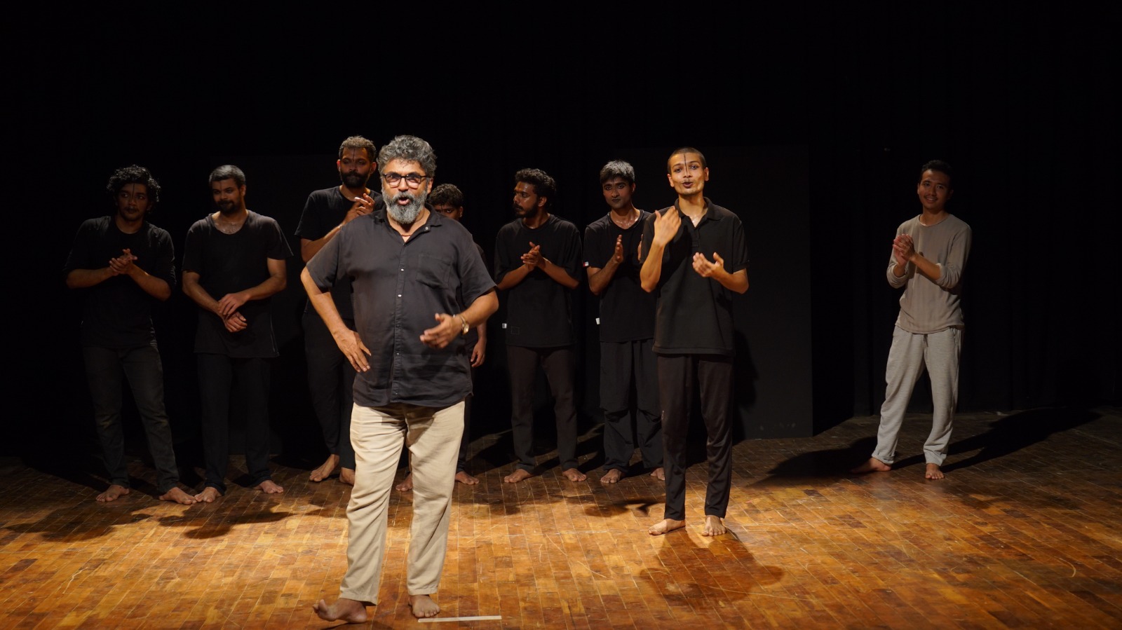 Mime Workshop for II Semester Acting Students by Shri. Manoj Nair