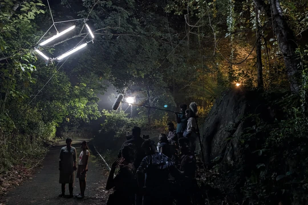 film school students in krnnivsa shooting there projects and workshops